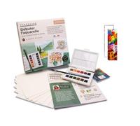 Sennelier Pintura Acuarela. SET DESCUBRE - Marie Boudon y 2 cartas