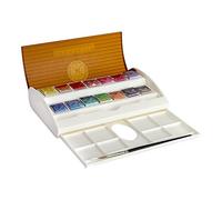 Sennelier Watercolor Travel 14 Half Pan Set by Sennelier