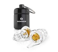 Senner ® WorkPro | Protectores auditivos para el trabajo - Tapones de reducción de ruido con SNR 19 dB - Voces y señales audibles - Con estuche de aluminio, reutilizables