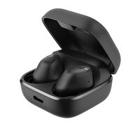 Sennheiser ACCENTUM True Wireless Auriculares - Sonido nítido con ANC híbrida, diseño ergonómico, 28 Horas de duración de batería, Interfaz táctil y Calidad de Llamada con Doble micrófono - Negro