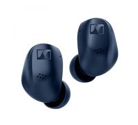 Sennheiser Auriculares inalámbricos, Accentum True Wireless, Azul, Controlador de Alto Rendimiento, 28 Horas de reproducción, cancelación de Ruido híbrida, función de Captura de Sonido