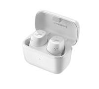 Sennheiser Auriculares CX Plus True Wireless intraaurales, Bluetooth con cancelación activa de ruido, controles táctiles personalizables, IPX4 y batería de 24 horas de duración, blanco