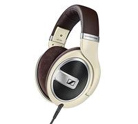 Sennheiser Auriculares HD 599 para colocar alrededor de las orejas y la parte trasera abierta, color marfil