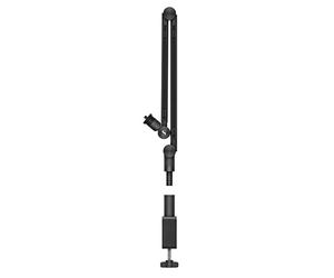 Sennheiser Boom Arm bloqueable en 3 puntos con gestión de los cables: mejora la colocación del micrófono y reduce el ruido por impactos - Negro (700101)