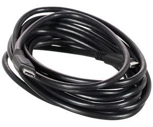 Sennheiser Cable de alimentación USB-C de 3m para micrófonos para grabación profesional de podcasts y streaming con el micrófono USB Profile y el Profile Streaming Set - Negro (700103)