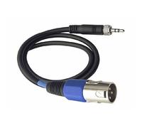 Sennheiser Cable de línea CL 100 para EK 100 Jack de 3,5 mm a XLR-M de 3 patillas, 60 cm