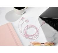 Sennheiser CX 80U - Auriculares intrauditivos con Cable, conexión USB-C, Control Remoto Inteligente de un botón con micrófono Integrado, Auriculares Cerrados con cancelación pasiva de Ruido - Sakura