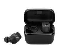 Sennheiser CX True Wireless Auriculares, Bluetooth para música y llamadas con cancelación de ruido pasiva, control táctil personalizable, acentuación de graves, IPX4 y 27 horas de batería, Negro