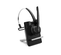 Sennheiser - D10 USB ml monoaural Diadema Negro, Plata Auricular con micrófono - Auriculares con micrófono (Centro de Llamadas/Oficina, 5-45 °c, -20-70 °c, monoaural, Diadema, Negro, Plata)