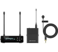 Sennheiser EW-DP ME4 Set (Q1-6) Sistema de micrófono inalámbrico Lavalier UHF Digital portátil cardioide ME4 - Negro (700020)