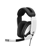 Sennheiser GSP 301 Auriculares Gaming Blancos conexión por Cable Doble Jack y Adaptador a un Jack para PC, Mac, PS4, PS5, Xbox