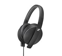 Sennheiser HD 300 Auriculares Circumaurales, Ligeros y Plegables, Color Negro, Talla Única
