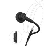 Sennheiser HD 500 Bam, micrófono con Brazo articulado enchufable para Juegos y Llamadas, con Controles de Volumen y Silencio, Toma analógica de 3,5 mm, para Auriculares HD 505 y Otros
