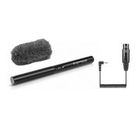Sennheiser MicrÃ³fono MKE600 + cable de conexiÃ³n XLR jack + pantalla antiviento