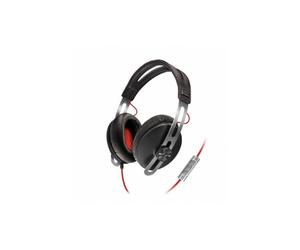 Sennheiser Momentum OVER-EAR - Auriculares de diadema cerrados (con micrófono, control remoto integrado), negro
