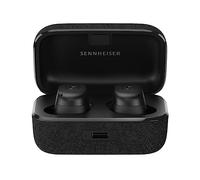 Sennheiser MOMENTUM True Wireless 3 - Auriculares intraurales Bluetooth para música y llamadas con cancelación de ruido adaptativa y batería de 28 horas de duración, negros