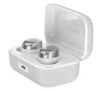 Sennheiser MOMENTUM True Wireless 4 auriculares inteligentes - Bluetooth 5.4, sonido nítido, diseño cómodo, 30 horas de autonomía y cancelación de ruido activa adaptativa - blanco plata