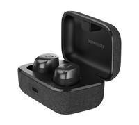 Sennheiser MOMENTUM True Wireless 4 auriculares inteligentes - Bluetooth 5.4, sonido nítido, diseño cómodo, 30 horas de autonomía y cancelación de ruido activa adaptativa - negro grafito