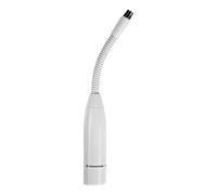 Sennheiser MZH3015W Micrófono de cuello de cisne de 6 pulgadas (blanco/sin cápsula/3 pines XLR) (MZH 3015 W)