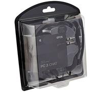 Sennheiser PC 3 Chat - Auriculares con Cable Supraaurales Duraderos - Auriculares con Micrófono con Cancelación de Ruido - Fácil Conectividad - Calidad Estéreo - Ideal para Chat y Cursos Online