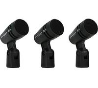 Sennheiser Pro Audio E604 Kit de micrófono cardioide dinámico para Instrumentos, Paquete de 3