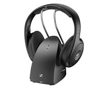 Sennheiser RS - Auriculares in-ear inalámbricos de 120 W para escuchar TV nítida, con 3 modos de sonido, diseño ligero, fácil control de volumen, alcance de 60 m, color negro (renovado)