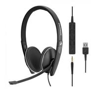 Sennheiser SC 165 Auriculares USB Negros