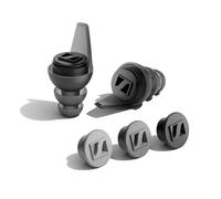Sennheiser SoundProtex Plus Tapones para los oídos, protección auditiva Reutilizable con 4 filtros Intercambiables, Sonido de Alta fidelidad a un Nivel de Volumen Seguro, Color Negro