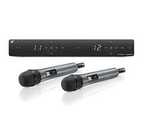 Sennheiser XSW 1-825-E Sistema inalámbrico de micrófonos todo en uno para cantantes y presentadores | Cápsulas de micrófono Evolution, antenas integradas y hasta 10 canales compatibles (507112)