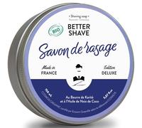 Señor Barbier: Jabón de afeitado BETTER-SHAVE - Jabón de afeitar para hombre, artesanal, natural e ideal para pieles secas, pieles sensibles y barbas duras, 100% Made in France. 150 ml