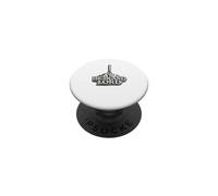 Señor de Las Tierras Altas Guerrero Escocés Lanzando Troncos PopSockets PopGrip Adhesivo
