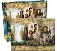 The Lord of the Rings- Puzzle, Multicolor (NMR Distribution 65369)