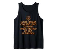 Señor Jesucristo Hijo de Dios Ten Misericordia de Mí Oración Camiseta sin Mangas
