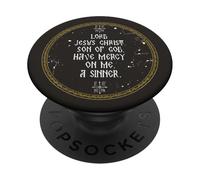 Señor Jesucristo Hijo de Dios Ten Misericordia de Mí un Pecador PopSockets PopGrip Adhesivo
