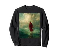 Señor Jesús camina sobre el agua Sudadera
