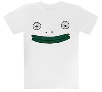 Señor Rana Camiseta Blanca para Niños Camiseta De Manga Corta para Niños Kids White tee Children Short Sleeve T-Shirt