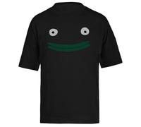 Señor Rana Camiseta Extragrande Holgada Negra Unisex Unisex Black tee Baggy Oversized T-Shirt