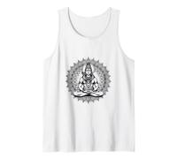 Señor Shiva Dios hindú Mahadeva Tridente Hinduismo Devo Camiseta sin Mangas