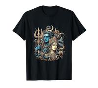 Señor Shiva Durga Dios hindú Mahadeva Diosa Diosa Parvati Camiseta