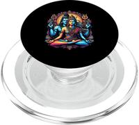 Señor Shiva Durga Dios hindú Mahadeva Diosa Diosa Parvati PopSockets PopGrip para MagSafe
