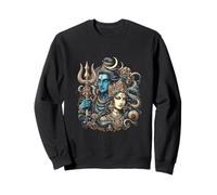 Señor Shiva Durga Dios hindú Mahadeva Diosa Diosa Parvati Sudadera