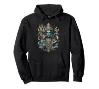 Señor Shiva Durga Dios hindú Mahadeva Diosa Diosa Parvati Sudadera con Capucha