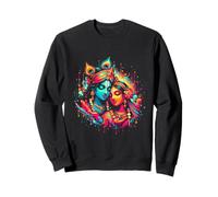 Señor Shri Krishna Radha Rani Radhika Krishna Devoto Amante Sudadera