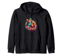 Señor Shri Krishna Radha Rani Radhika Krishna Devoto Amante Sudadera con Capucha