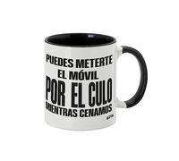 señor tarao® Taza de Cerámica Graciosa 350ml, Sr. Tarao Frases Originales, Regalos Divertidos, Frases de Humor (Movil Culo)