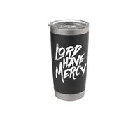 Señor Ten Misericordia Oraciones y respuestas en misas católicas Vaso térmico de acero inoxidable de doble pared