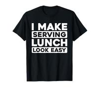 Señora Del Almuerzo Cafetería - Colegio Cocinera Lunch Lady Camiseta