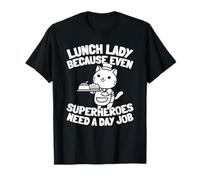 Señora del Almuerzo - Casino Cocinera Colegio Lunch Lady Camiseta