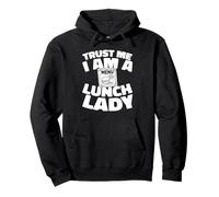 Señora del Almuerzo Cocinera - Escuela Colegio Lunch Lady Sudadera con Capucha