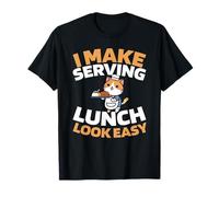 Señora del Almuerzo - Colegio Casino Cocinera Lunch Lady Camiseta